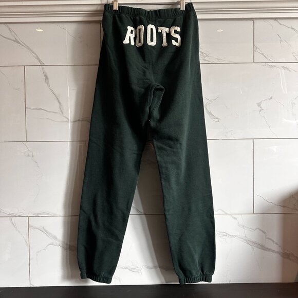 Roots Classic Green Sweatpants Joggers - Picture 3 of 9